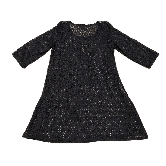 Miraclesuit Swim Coverup Womens Large Stretch Lace Mesh Dark Fairy Festival Boho - Picture 5 of 16